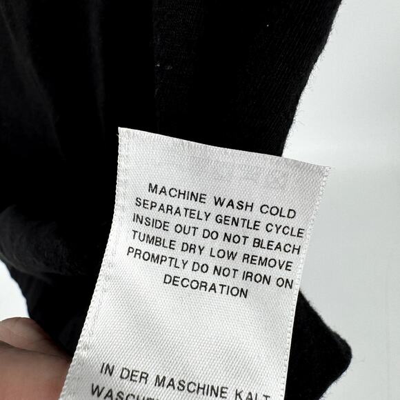 True Religion T-Shirt Mens Medium Black Short Sleeve Rosecrans Festival Tee - Picture 5 of 6